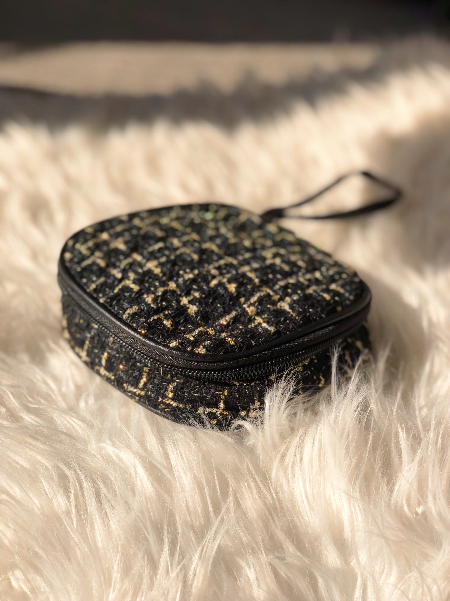 Tweed Cosmetic Bags