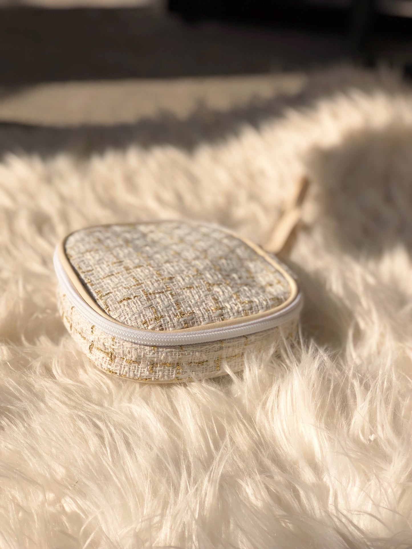 Tweed Cosmetic Bags