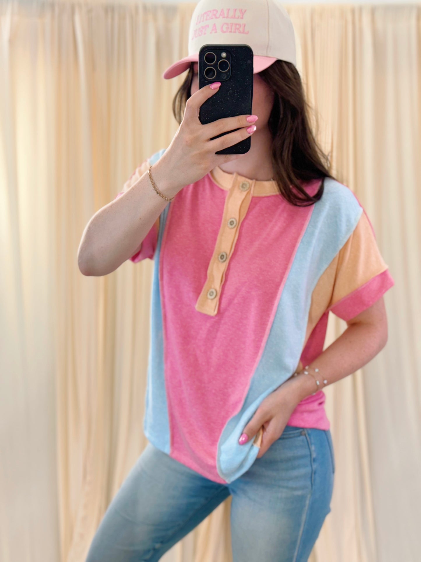 Modern Edge, Color Block Tee