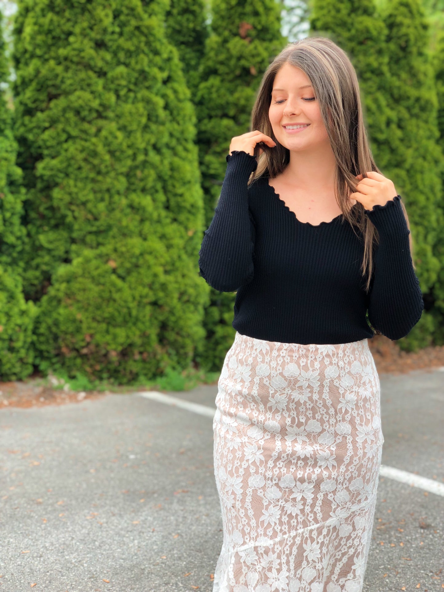 Dainty- Maxi Skirt