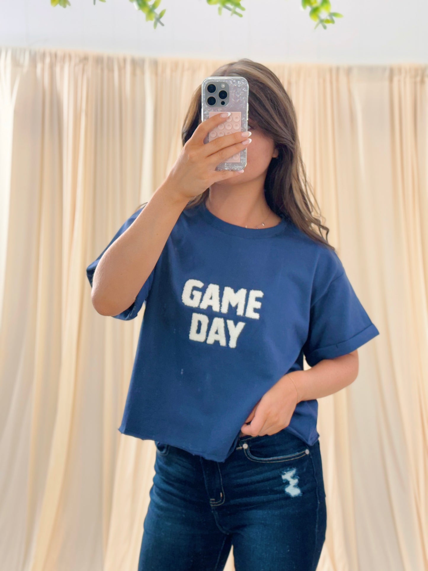 Navy Game Day Tee