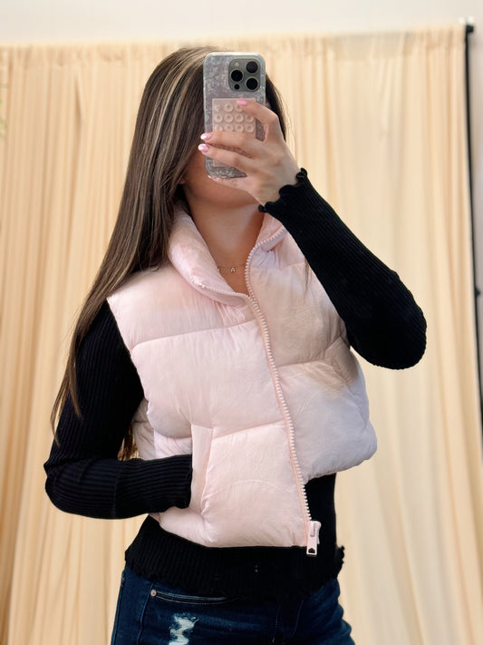 Pretty in Pink, Puffer Vest