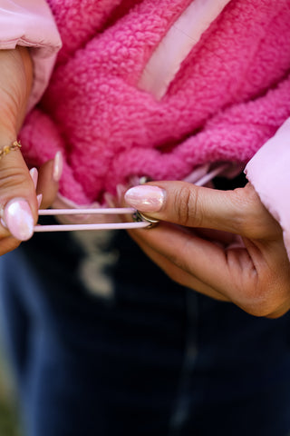 Blush Half Zip