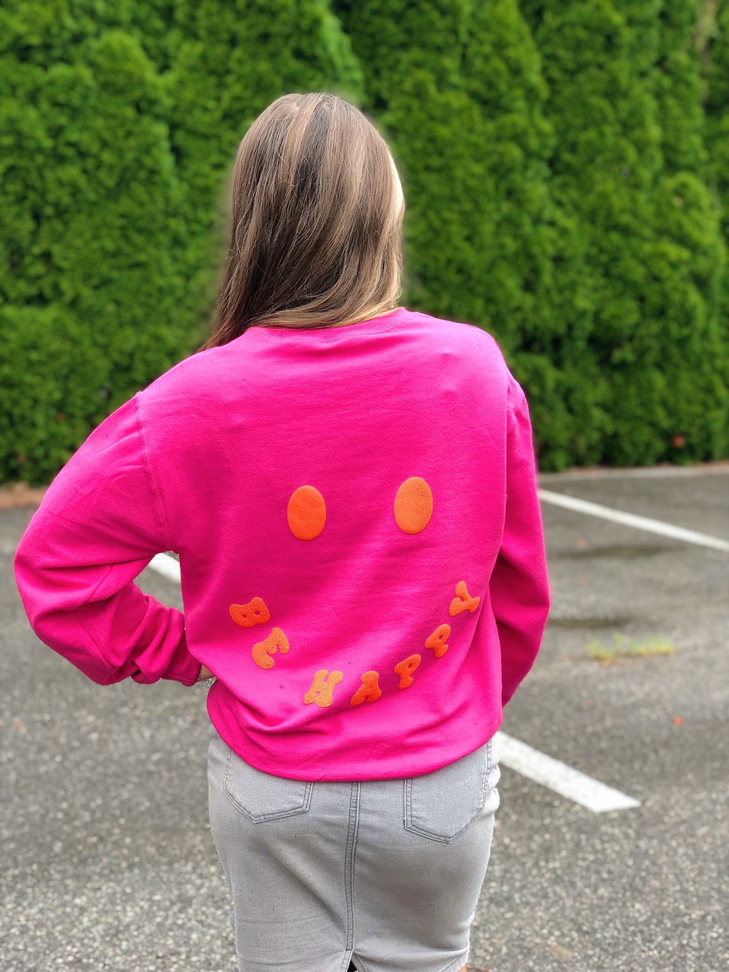 Be Happy, Smilie Crewneck