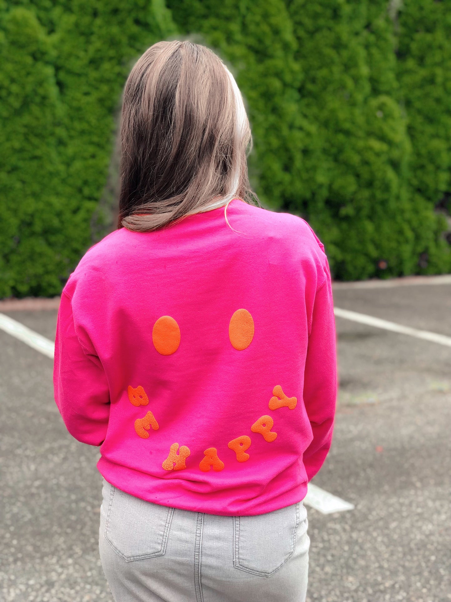 Be Happy, Smilie Crewneck