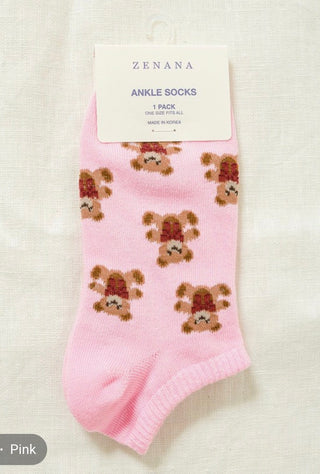 Bears with Bows Socks