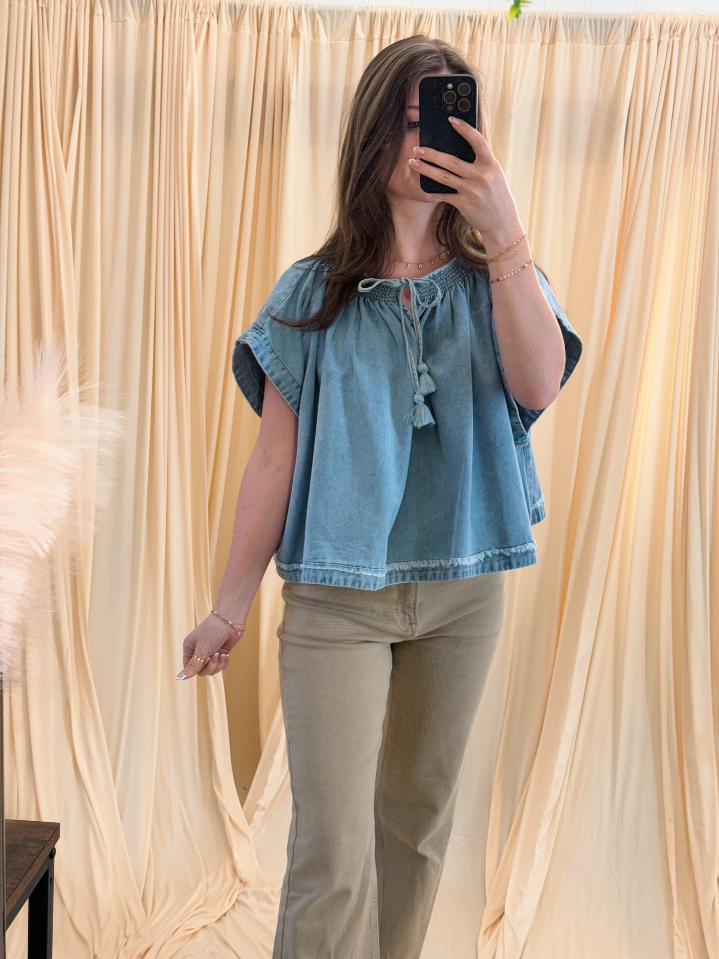 Denim Charm, Blouse