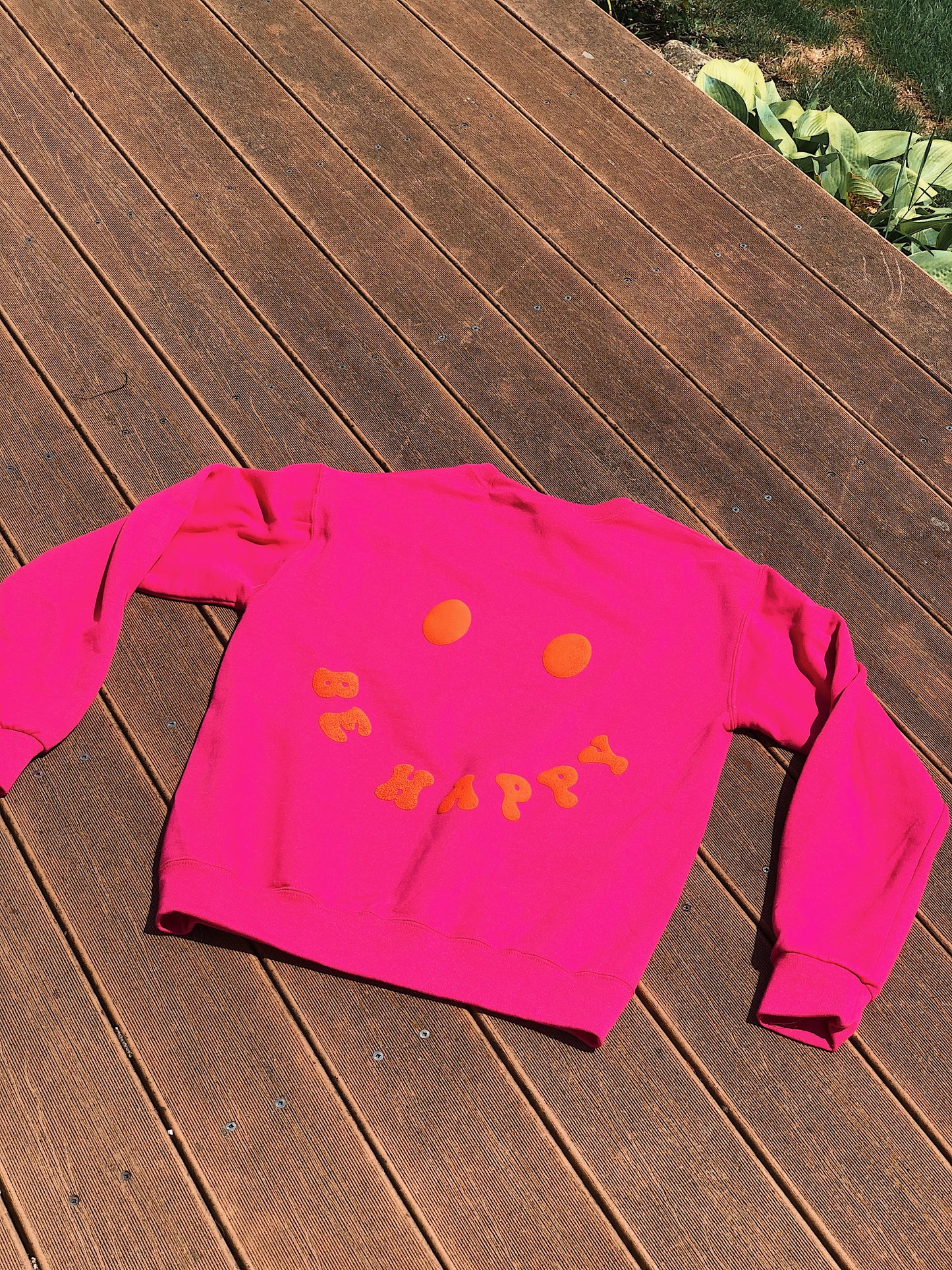 Be Happy, Smilie Crewneck