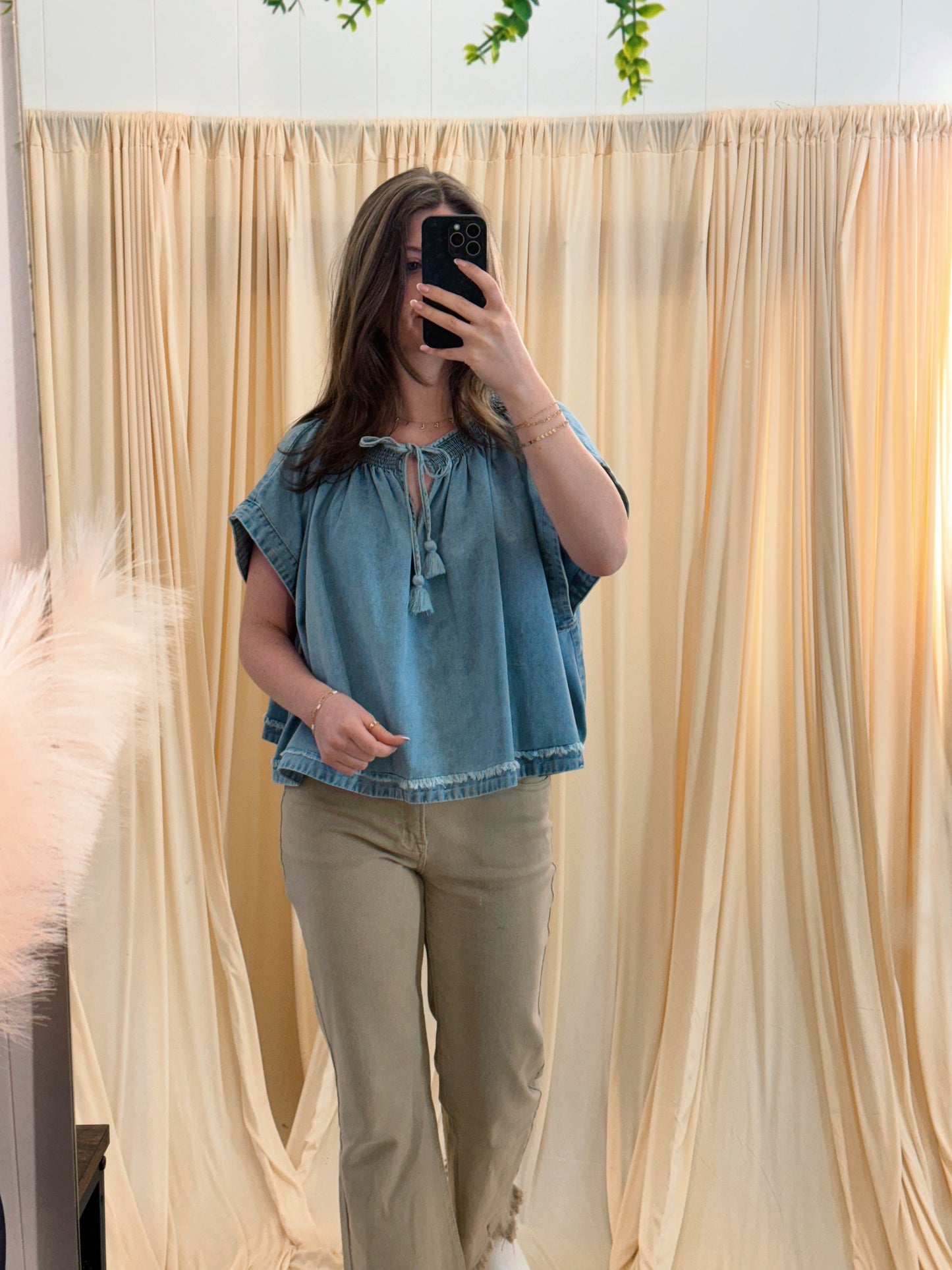 Denim Charm, Blouse