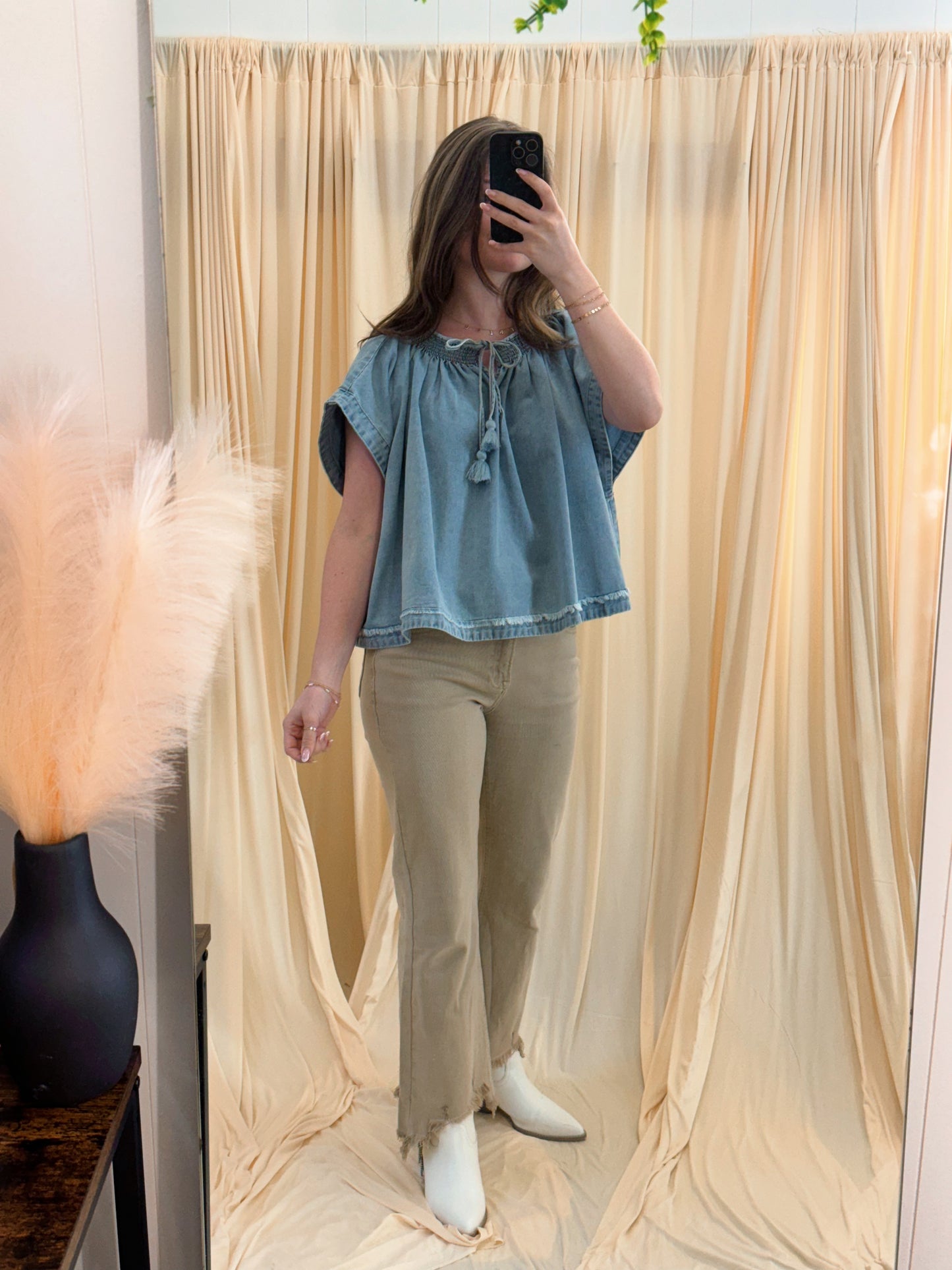 Denim Charm, Blouse
