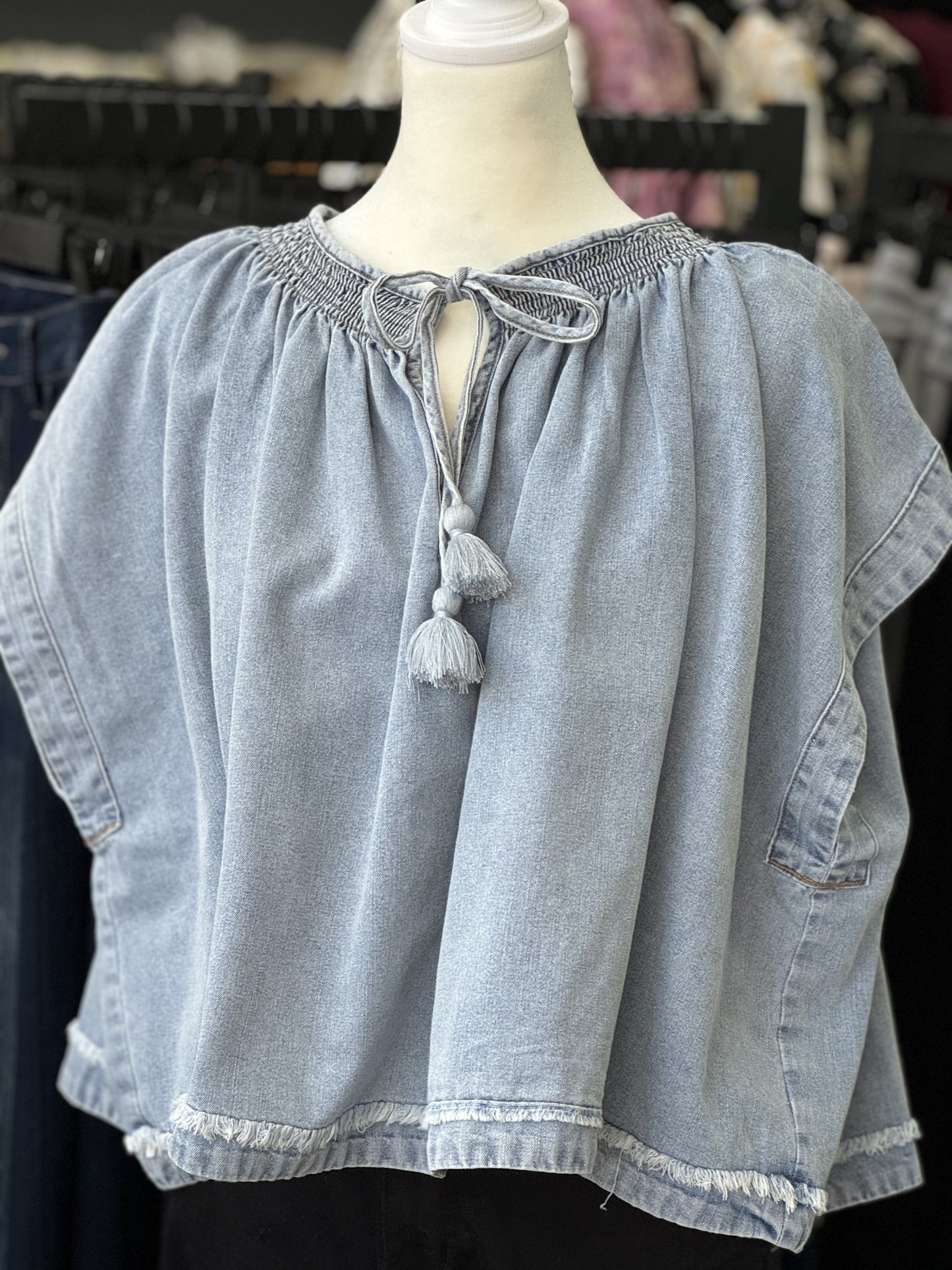 Denim Charm, Blouse