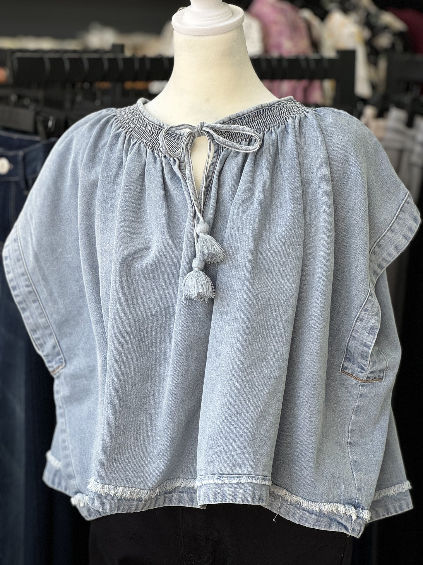 Denim Charm, Blouse