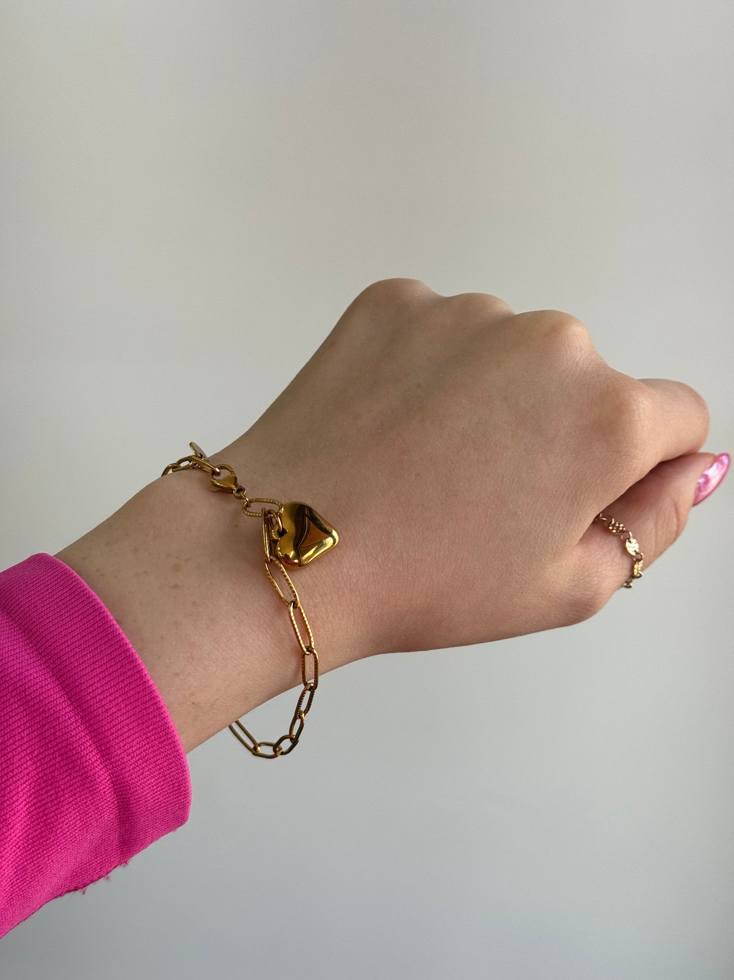 Paperclip Chain Bracelet