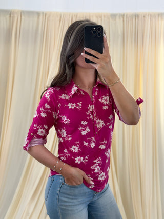 Pink Meadow, Collard Top