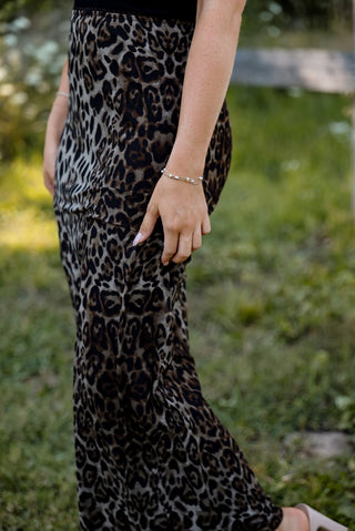 After Dark, Leopard Skirt - Silver Line Boutique