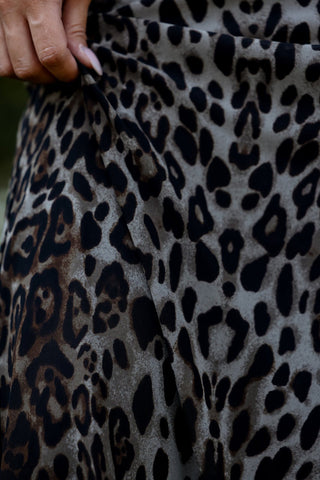 After Dark, Leopard Skirt - Silver Line Boutique