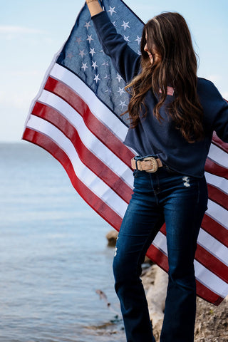 All - American Muse, Top - Silver Line Boutique
