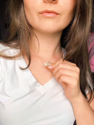 Boss, Necklace - Silver Line Boutique