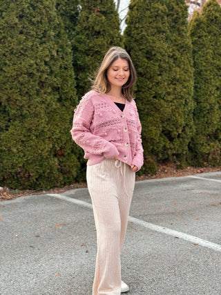 Bubble Gum Serenity, Sweater - Silver Line Boutique