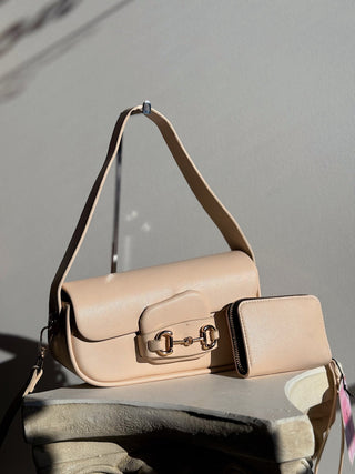 Chic, Asymmetrical Clutch - Silver Line Boutique