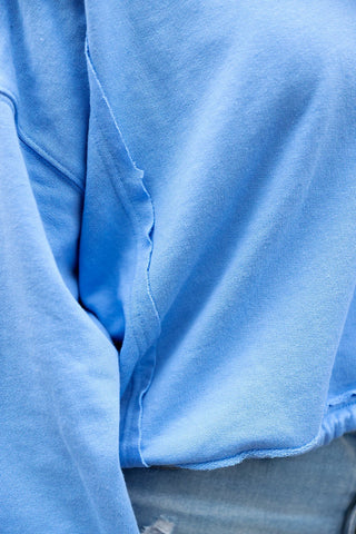 Cobalt Rift Blouse - Silver Line Boutique
