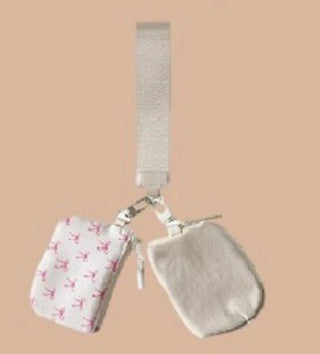 Coquette Bow, Wristlet - Silver Line Boutique