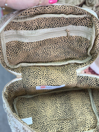 Cosmetic Bag - Silver Line Boutique