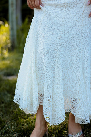 Cottage Bloom Maxi Skirt - Silver Line Boutique