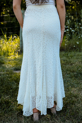 Cottage Bloom Maxi Skirt - Silver Line Boutique