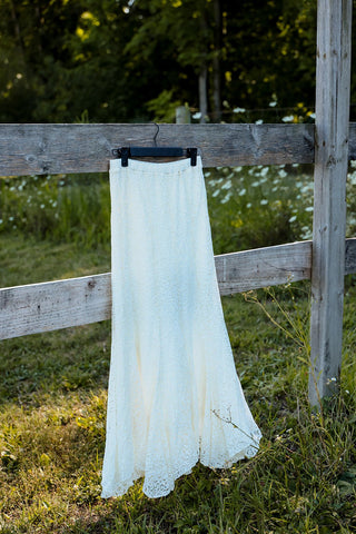Cottage Bloom Maxi Skirt - Silver Line Boutique