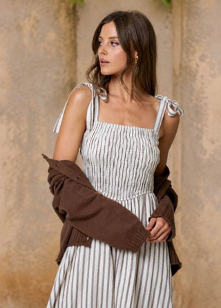 Country Stroll Maxi Dress - Silver Line Boutique