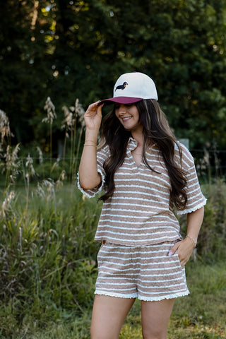 Dachshund Darling, Trucker Hat - Silver Line Boutique