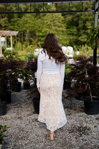 Dainty - Maxi Skirt - Silver Line Boutique