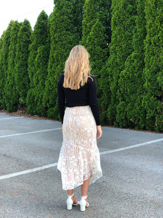 Dainty - Maxi Skirt - Silver Line Boutique