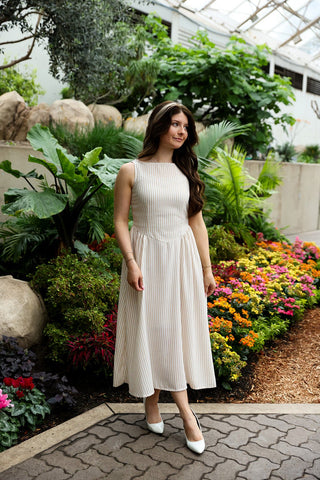 Desert Dust, Sleeveless Dress - Silver Line Boutique