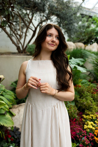 Desert Dust, Sleeveless Dress - Silver Line Boutique
