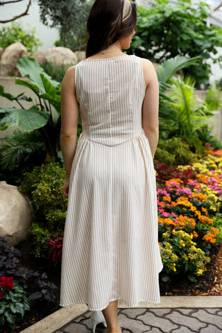 Desert Dust, Sleeveless Dress - Silver Line Boutique