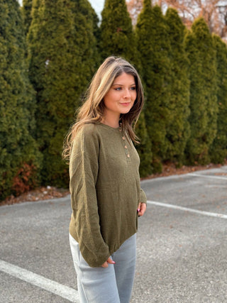 Evergreen Haven, Sweater - Silver Line Boutique