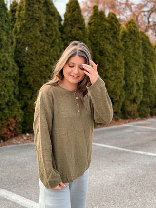 Evergreen Haven, Sweater - Silver Line Boutique