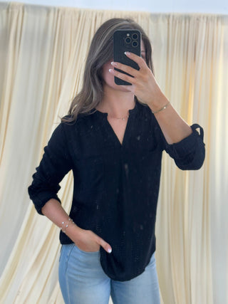 Everyday Classic, Button Up - Silver Line Boutique