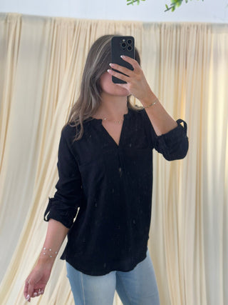 Everyday Classic, Button Up - Silver Line Boutique