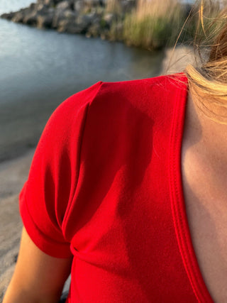 Firecracker Favorite, Red Tee - Silver Line Boutique