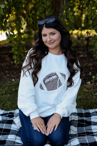 Football Darling, Crewneck - Silver Line Boutique