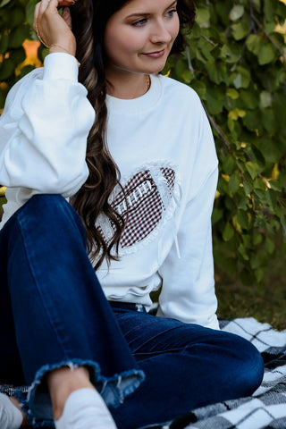 Football Darling, Crewneck - Silver Line Boutique