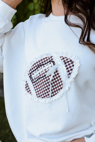 Football Darling, Crewneck - Silver Line Boutique