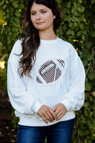 Football Darling, Crewneck - Silver Line Boutique