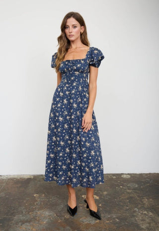 Garden Party Dress - Silver Line Boutique