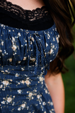 Garden Party Dress - Silver Line Boutique