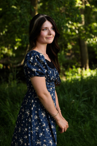 Garden Party Dress - Silver Line Boutique