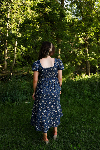 Garden Party Dress - Silver Line Boutique